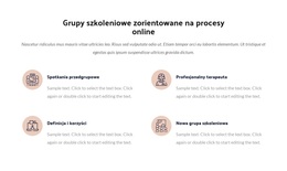 Grupa Szkoleniowa Dotycząca Procesów Online - Pobierz Bezpłatnie Motyw WordPress