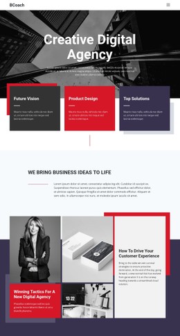 Digital Business Agency Free CSS Template