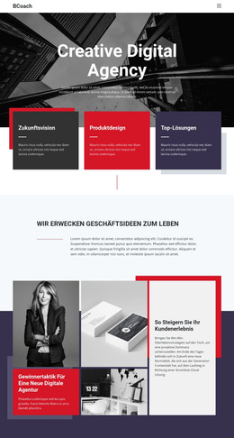 Digitale Geschäftsagentur – WordPress-Theme