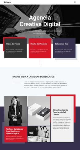 Agencia De Negocios Digitales - HTML Layout Builder