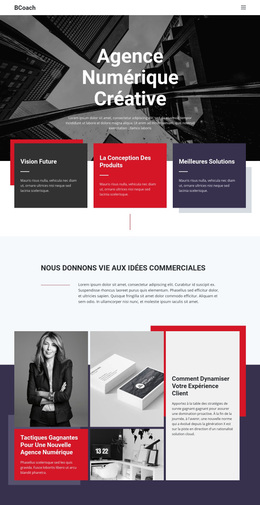 Agence Commerciale Numérique – Thème WordPress