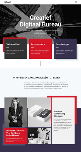 Gratis Webontwerp Voor Digitaal Zakelijk Bureau