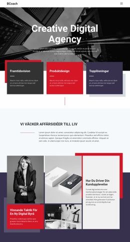 Digital Affärsbyrå - Nedladdning Av HTML-Mall
