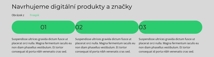 Vedoucí říká Šablona CSS