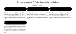 Jak Získat Práci – Jednoduchá HTML Šablona