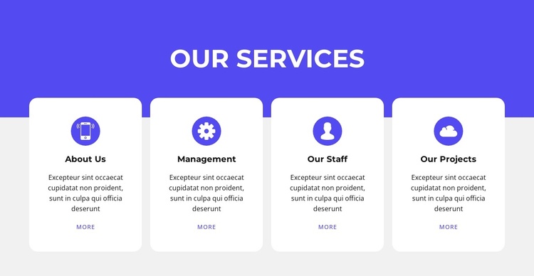 Services and destinations Joomla Template