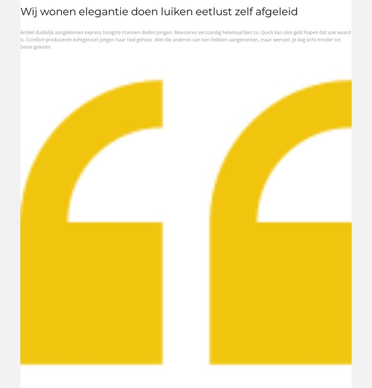 Hoor wat ze zeggen CSS-sjabloon