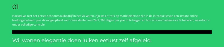 Eerste positie HTML-sjabloon