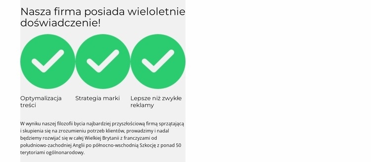 Stanowisko menedżera Kreator witryn internetowych HTML