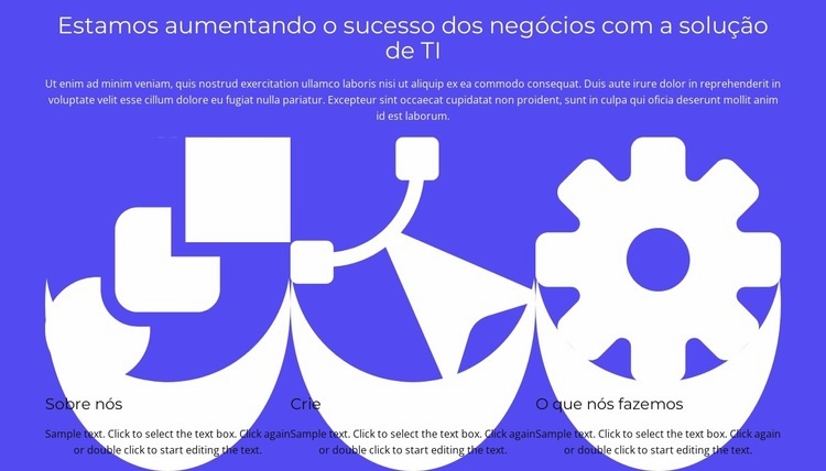 Recursos redondos Design do site