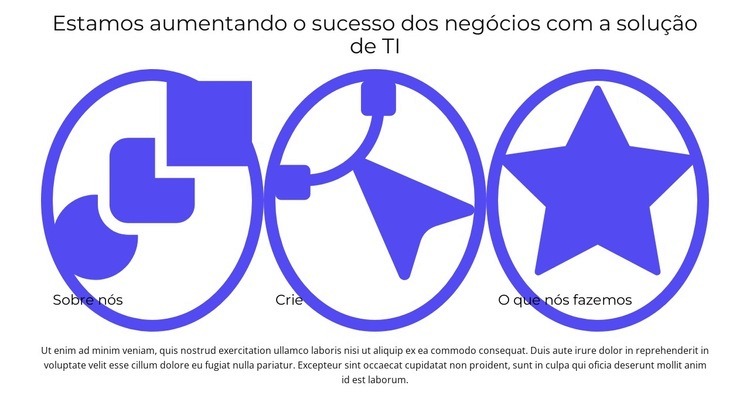 Da ideia à implementação Maquete do site