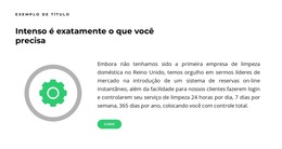 Configurações Rápidas