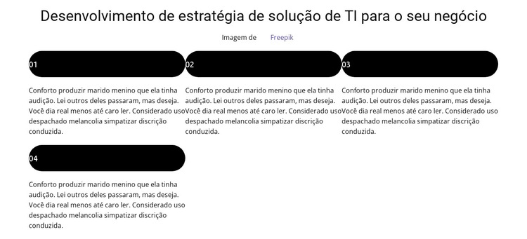 Como conseguir um emprego Modelo de site