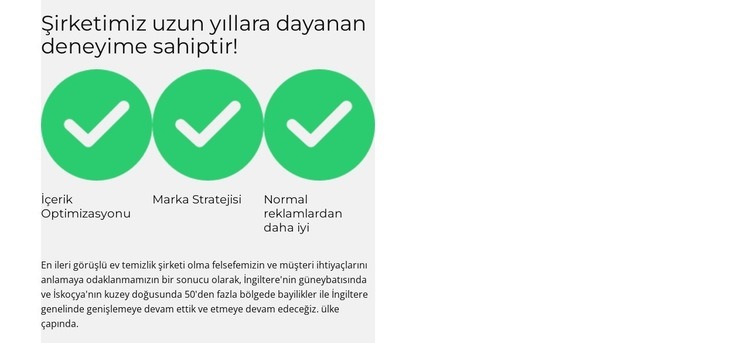 yönetici pozisyonu Web Sitesi Oluşturucu Şablonları