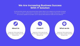 Round Features - Website Builder For Any Device