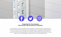 Our Social Networks - Ultimate Website Design