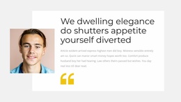 Hear What They Say - Website Builder