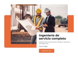 Ingeniería Arquitectónica - Website Creation HTML