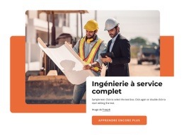 Génie Architectural - Website Creation HTML