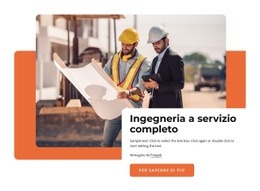 Mockup Di Sito Web Multiuso Per Ingegneria Architettonica