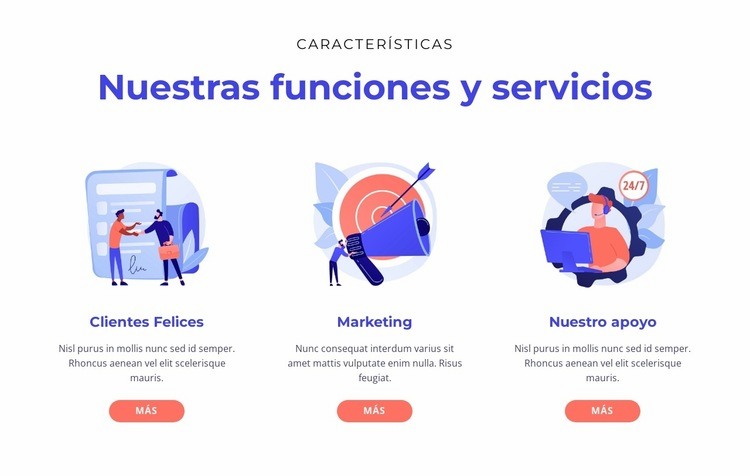 Marca, experiencias y colaboración radical Plantilla HTML5