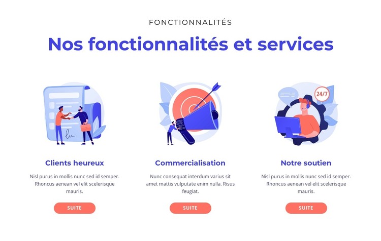 Marque, expériences et collaboration radicale Modèle HTML