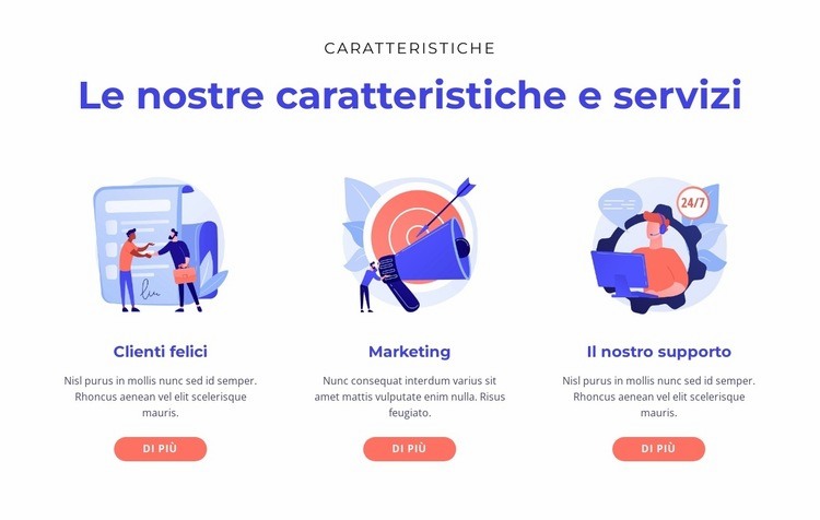 Brand, esperienze e collaborazione radicale Mockup del sito web