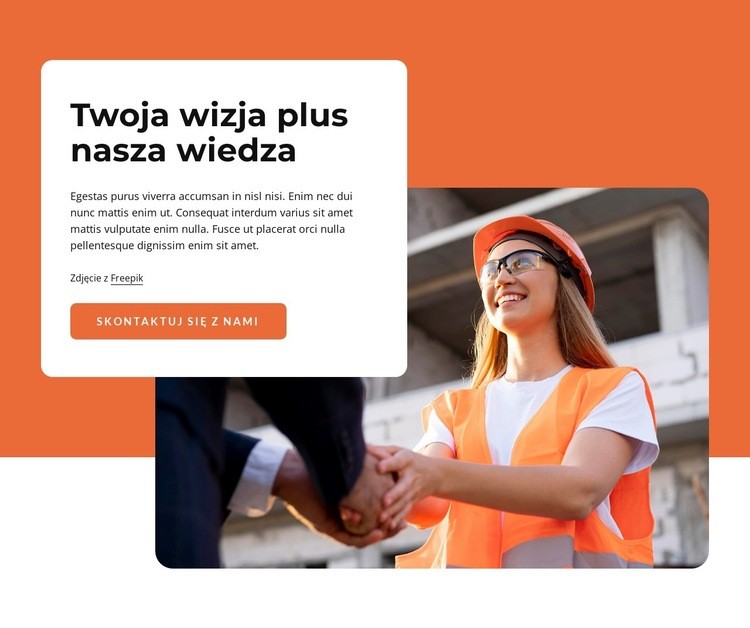 Obszary specjalizacji inżynierskiej Szablon HTML5