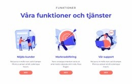 Varumärke, Erfarenheter Och Radikalt Samarbete - HTML-Webbmall