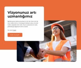 Mühendislik Uzmanlık Alanları - Free HTML Website Builder