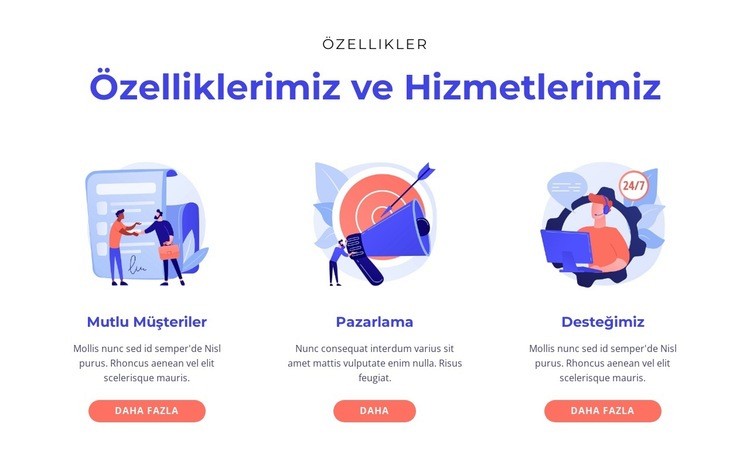 Marka, deneyimler ve radikal işbirliği Html Web Sitesi Oluşturucu