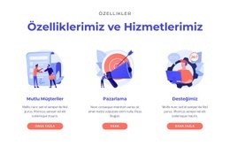 Marka, Deneyimler Ve Radikal Işbirliği Için Duyarlı Web Şablonu