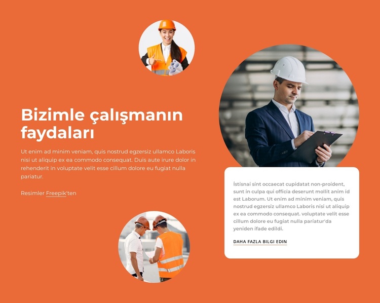 Kanada'da mimarlık firması WordPress Teması