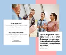 Benutzfertiges Website-Design Für Tolle Beratung Und Therapie