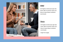 Psychological Counseling - HTML Website Layout