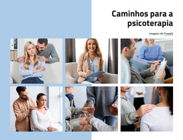 Caminho Para A Psicoterapia - Página De Destino