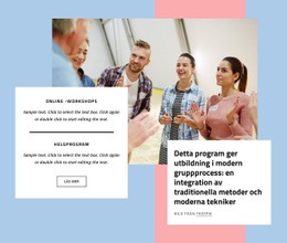 HTML-Sida För Bra Rådgivning Och Terapi