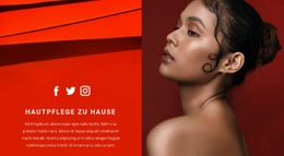 Selbstpflege Zu Hause - Vorlagen Website-Design