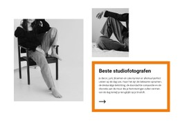 Studio Licht CSS-Websitesjabloon