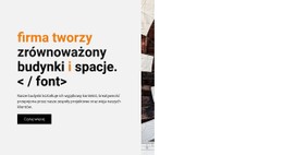 Niezwykłe Kształty Prosty Szablon CSS