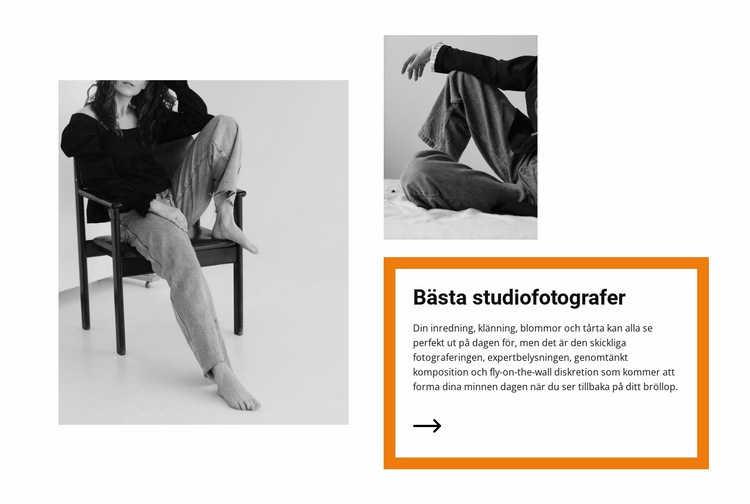 Studio ljus Hemsidedesign