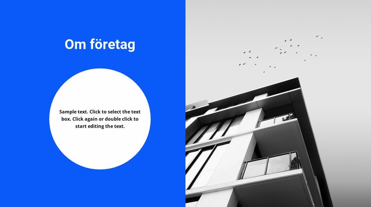 Vårt kontor och avhandling om oss WordPress -tema