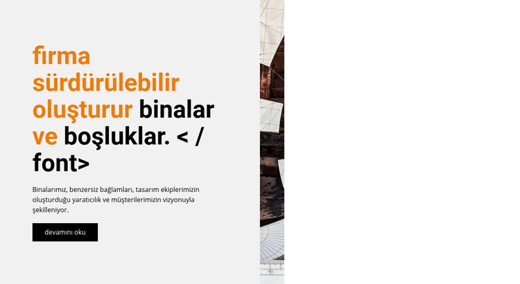 Olağandışı şekiller HTML Şablonu