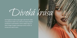 Divoká Krása – Přizpůsobitelná Šablona