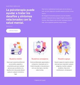 Profesionales De La Consejería - HTML5 Website Builder