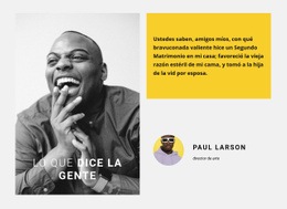 Leer Diferentes Opiniones - Página De Destino Gratuita, Plantilla HTML5