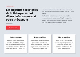 Page De Destination Premium Pour Les Psychologues Aident Les Gens À Vivre Plus Heureux