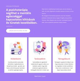 Tanácsadó Szakemberek - Ingyenes HTML-Sablon