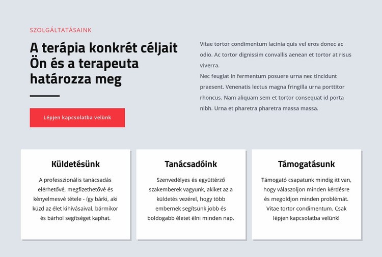 A pszichológusok segítenek az embereknek boldogabban élni HTML Sablon