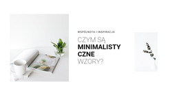 Projekt HTML Dla Minimalizm W Twoim Wnętrzu